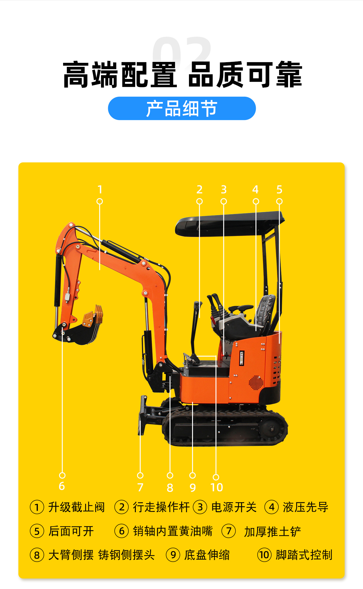 小型挖掘機-KV12Plus 小型挖掘機-KV12Plus